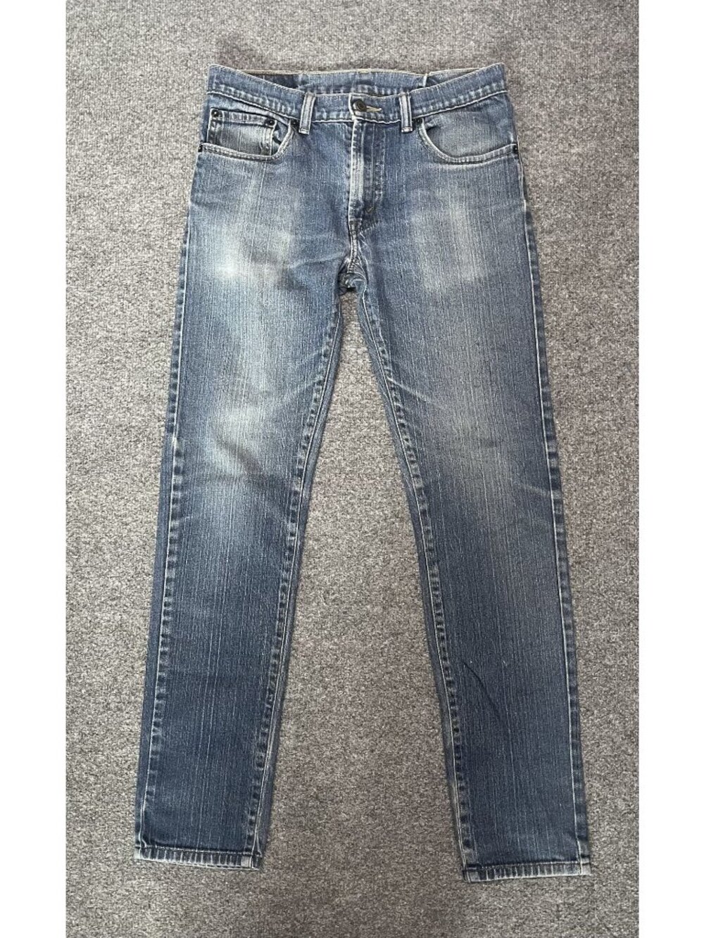Levis 510 Super Skinny Jeans 30x30 Mens Blue Stretch Denim